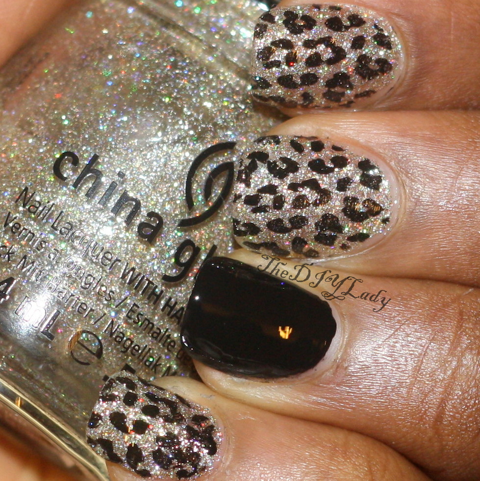 26 Black leopard print nails ideas  leopard print nails, nails, leopard  nails