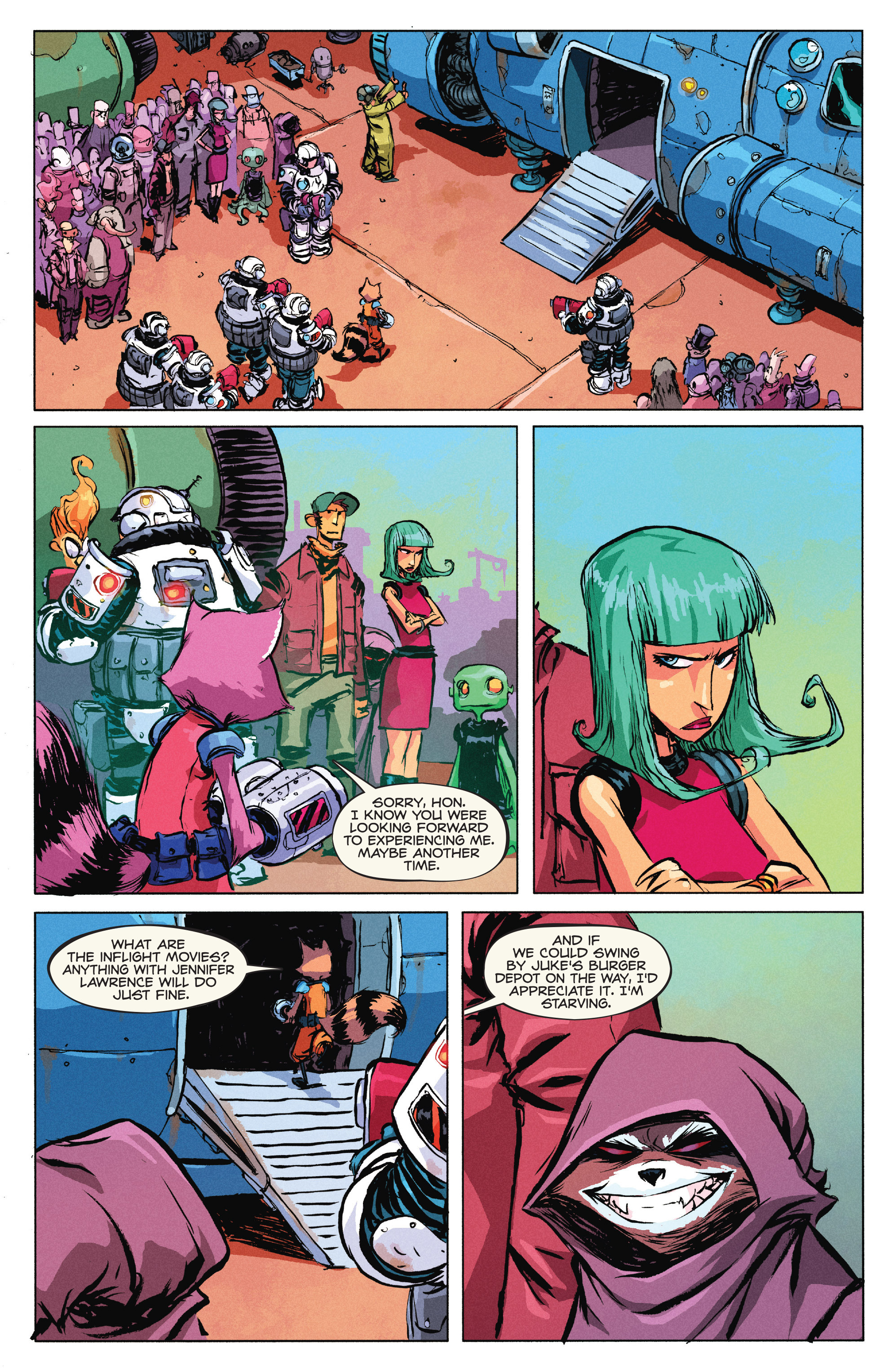 Read online Rocket Raccoon (2014) comic -  Issue # _TPB 1 - 19