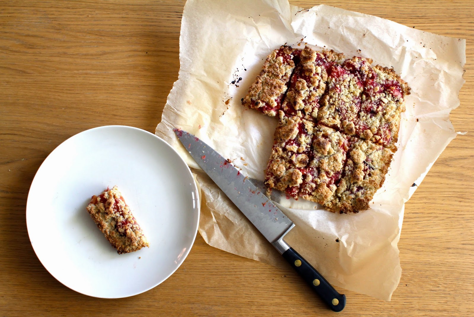 mamacook Fruit Crumble Bars