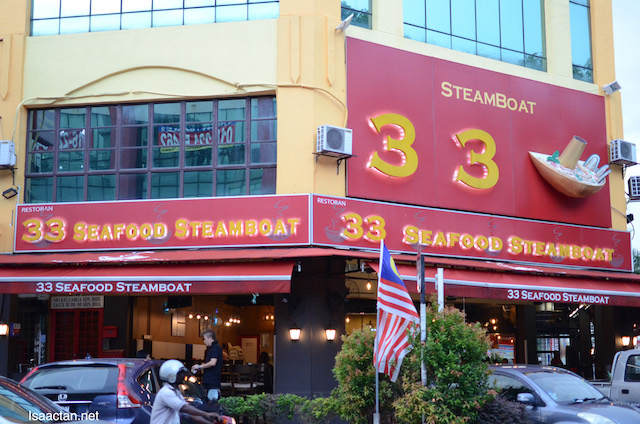 Big frontage, with bold number 33