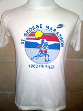 Vintage Nike Orange Tag St George Marathon 1982