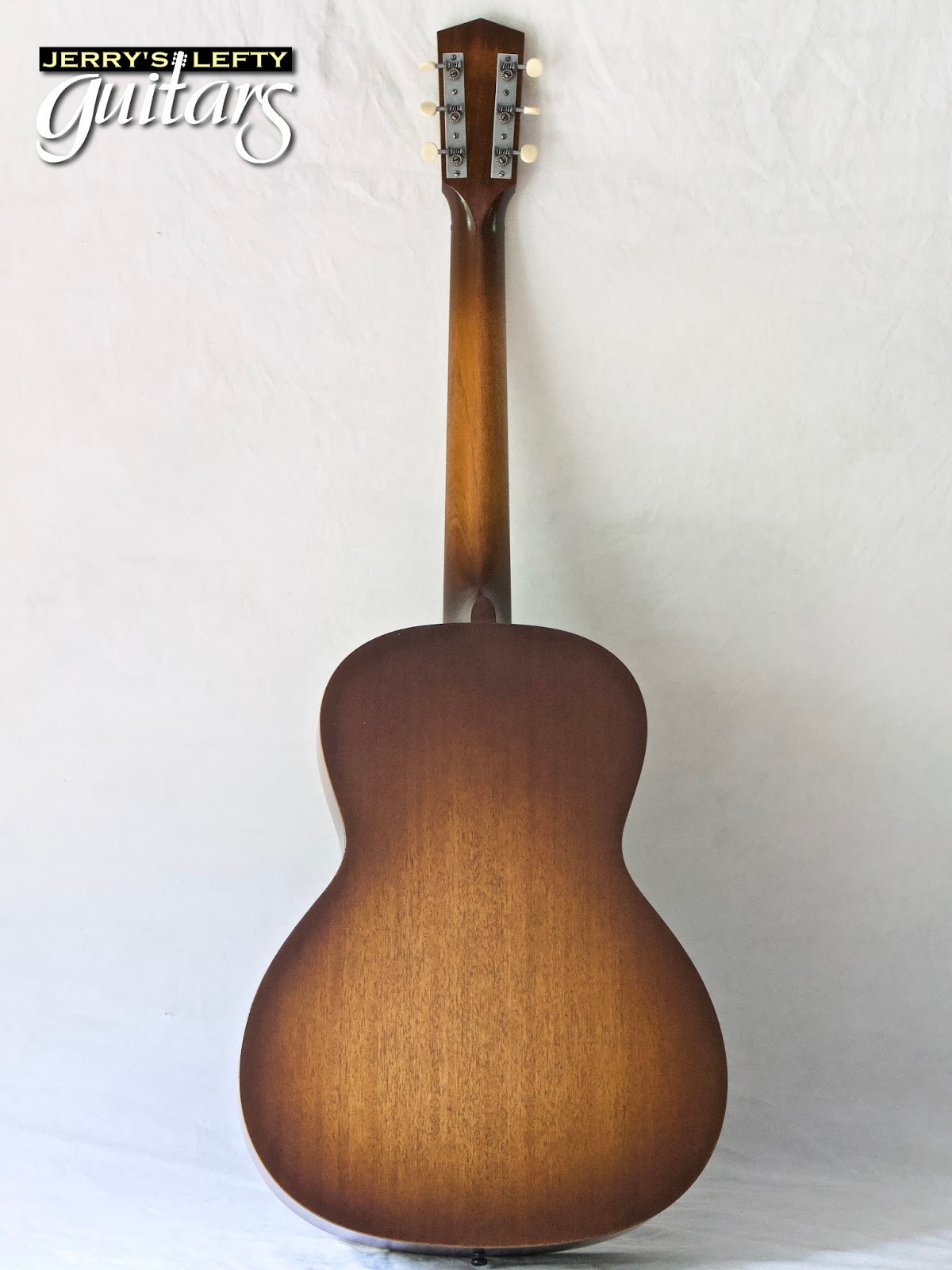 Jerry's Lefty Guitars newest guitar arrivals. Updated weekly! Waterloo WL14 Boot Burst left