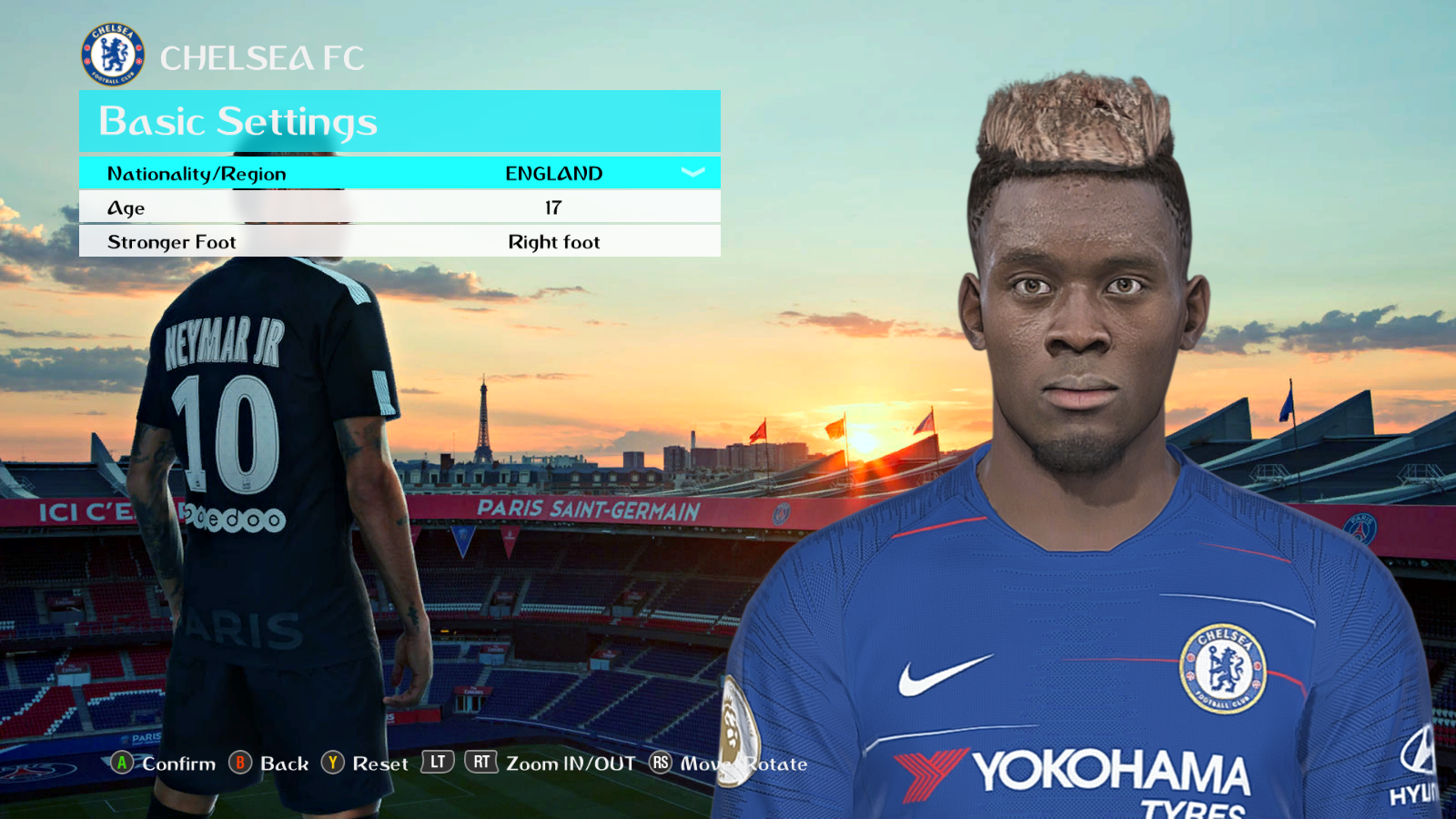Pes 2018 Pes 2019 Callum Hudson Odoi Face By Prince Hamiz