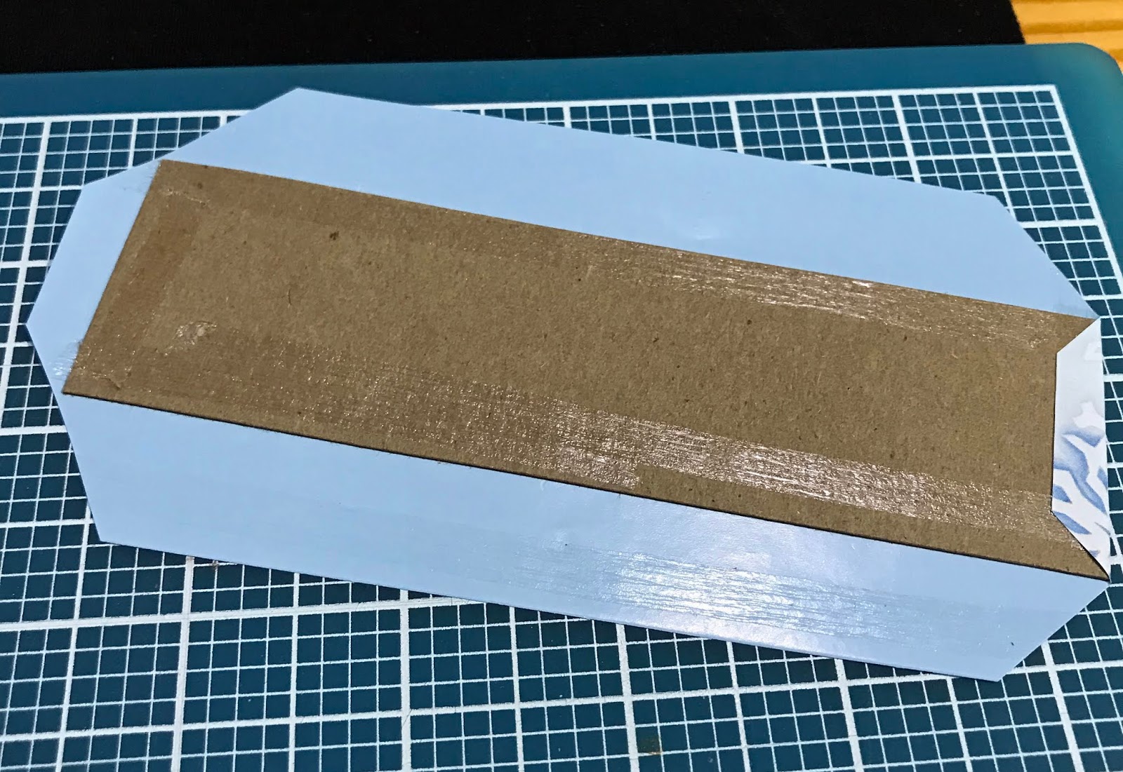 Legal document cover blue picture