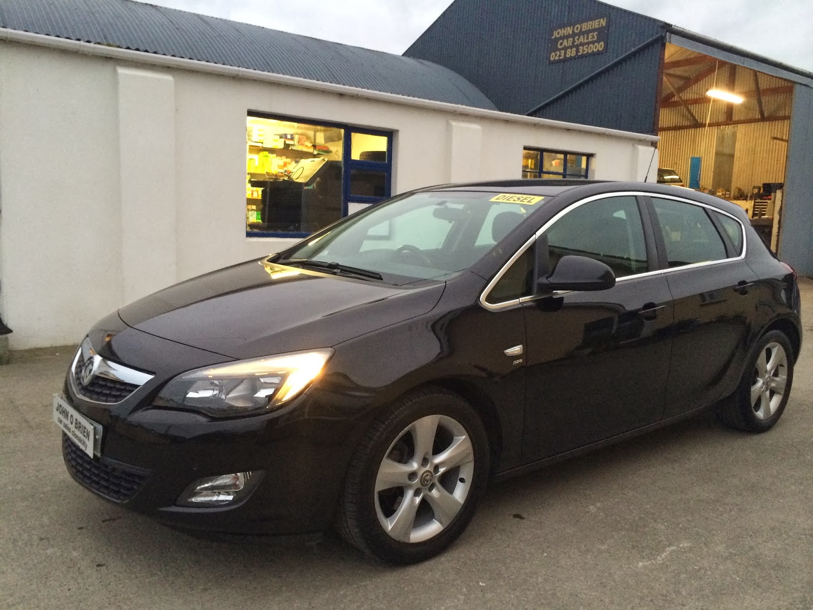 John O Brien Car Sales Clonakilty. 2010 Vauxhall Astra SRI Diesel, 5