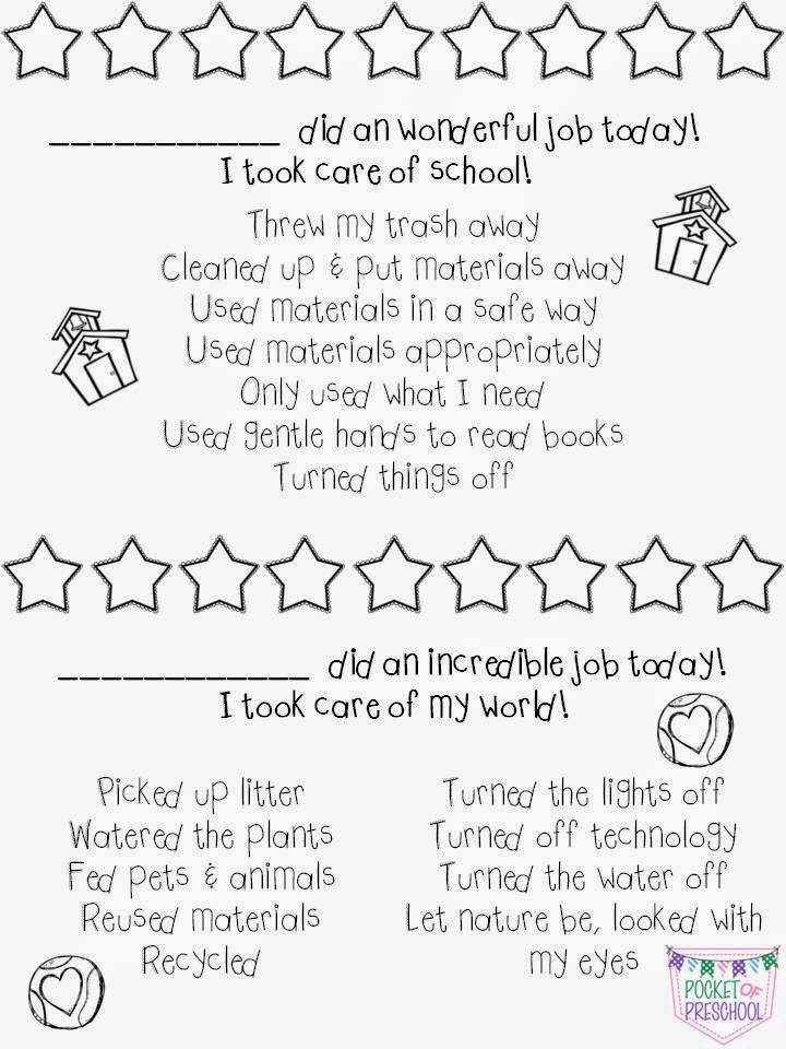 Classroom Rules and Expectations in Preschool Pocket of Preschool