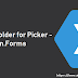 Placeholder for Picker - Xamarin.Forms