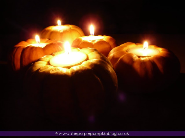 Munchkin Pumpkin Tea-Light Holders | The Purple Pumpkin Blog