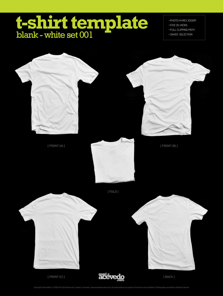 Download Blank Basic T-Shirt Template | blank t-shirts template