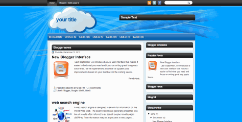 blogger templates