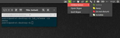 Skype For Linux Indicator Ubuntu 17.04 Zesty Zapus