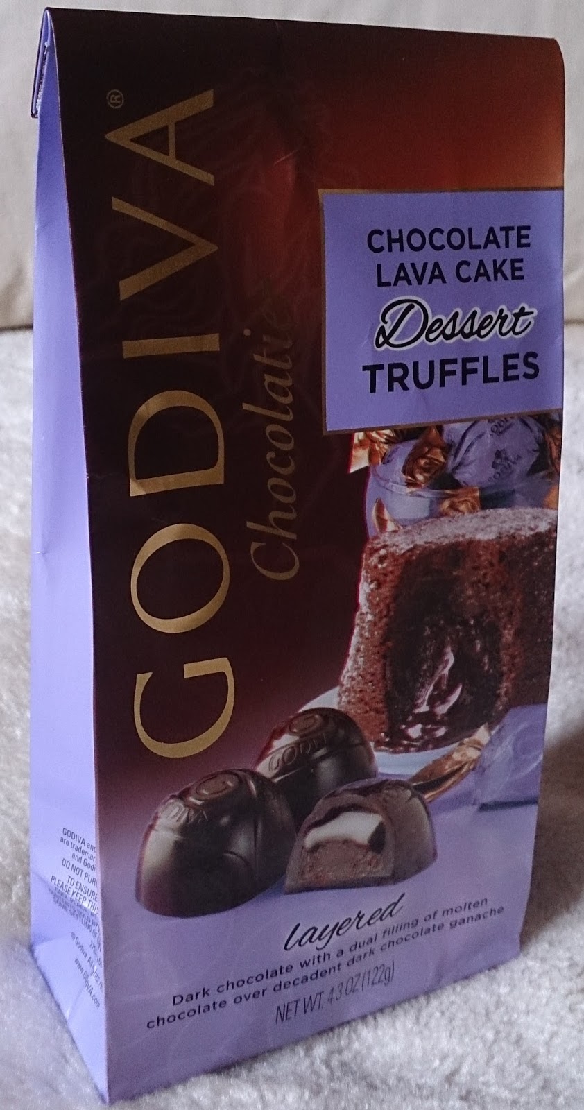 Chwile zasłodzenia Godiva Chocolate Lava Cake Dessert Truffles trufle
