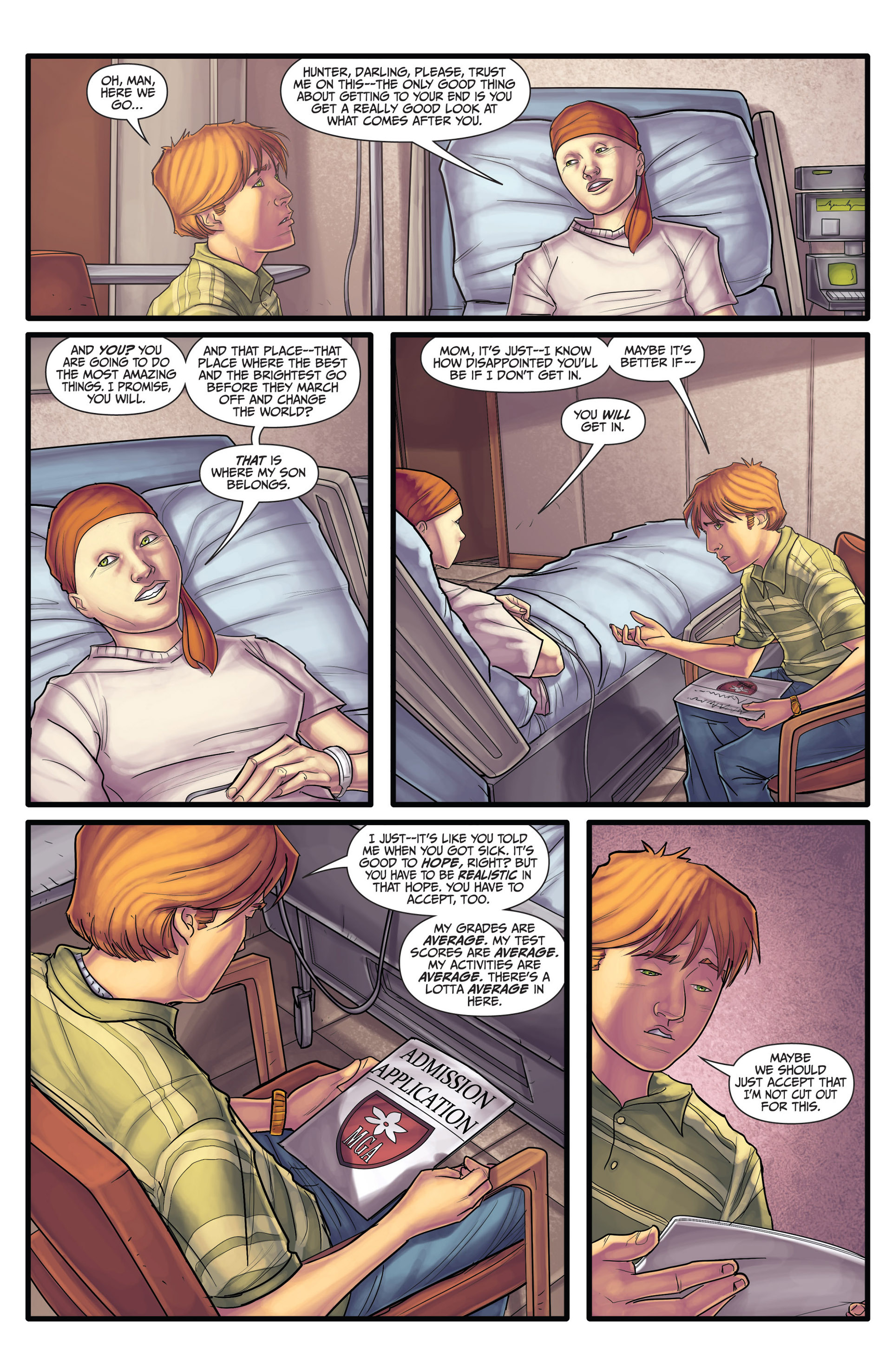 Read online Morning Glories comic -  Issue # _TPB 3 - 218