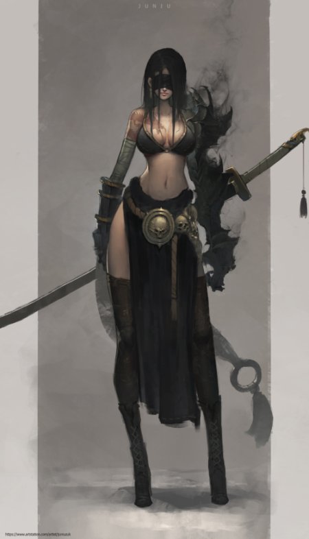 As sombrias ilustrações de fantasia de Ben Juniu Ben Juniu artstation arte ilustrações fantasia sombria