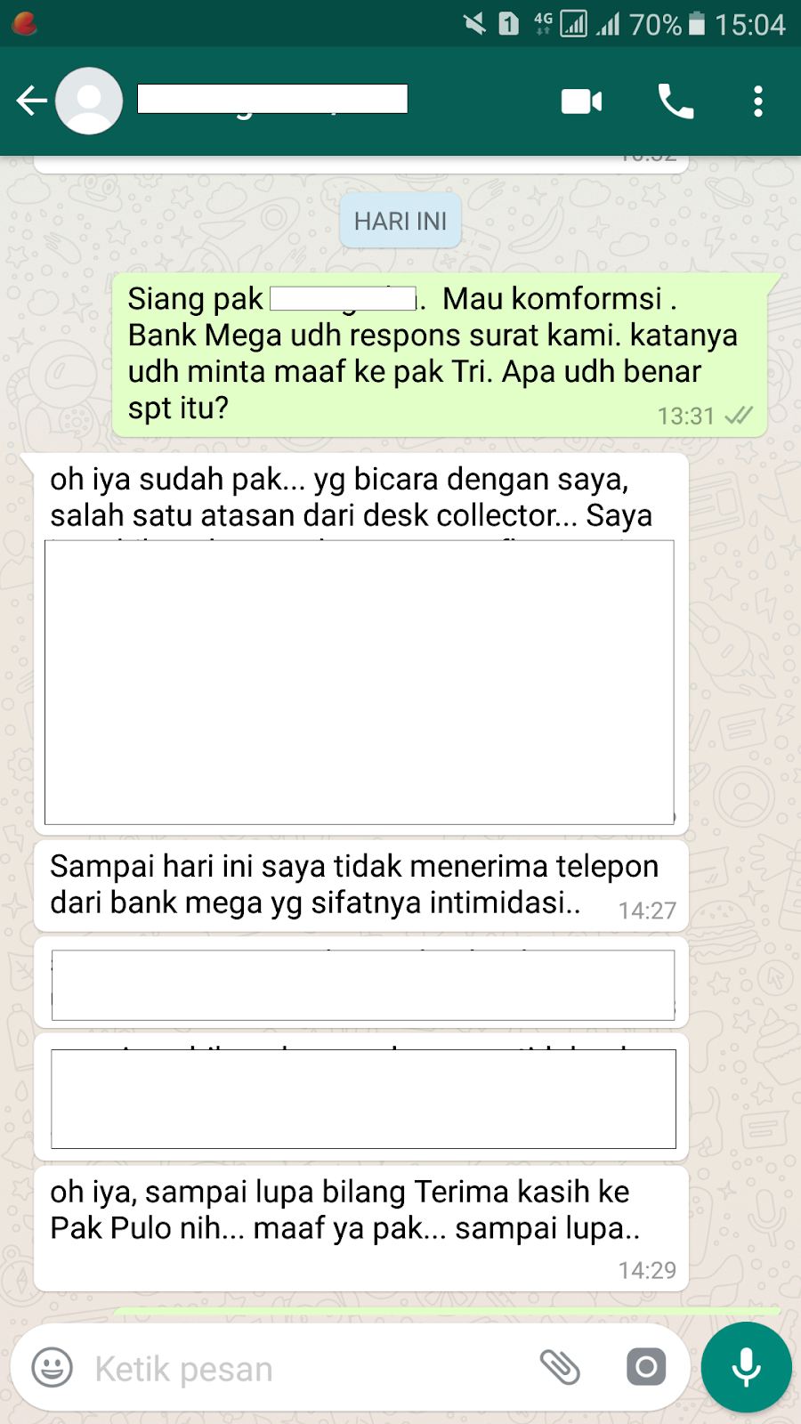 Ucapan Terima Kasih Untuk Yang Kesekian Ribu 11 Mediasi