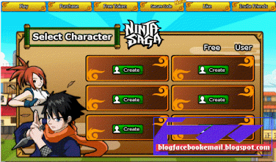 permainan online terbaik Ninja saga