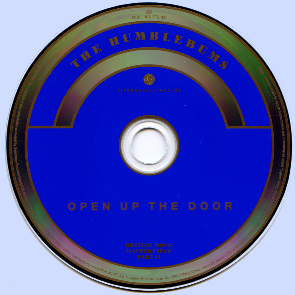 Plain and Fancy The Humblebums Open Up The Door (1970 uk, wonderful