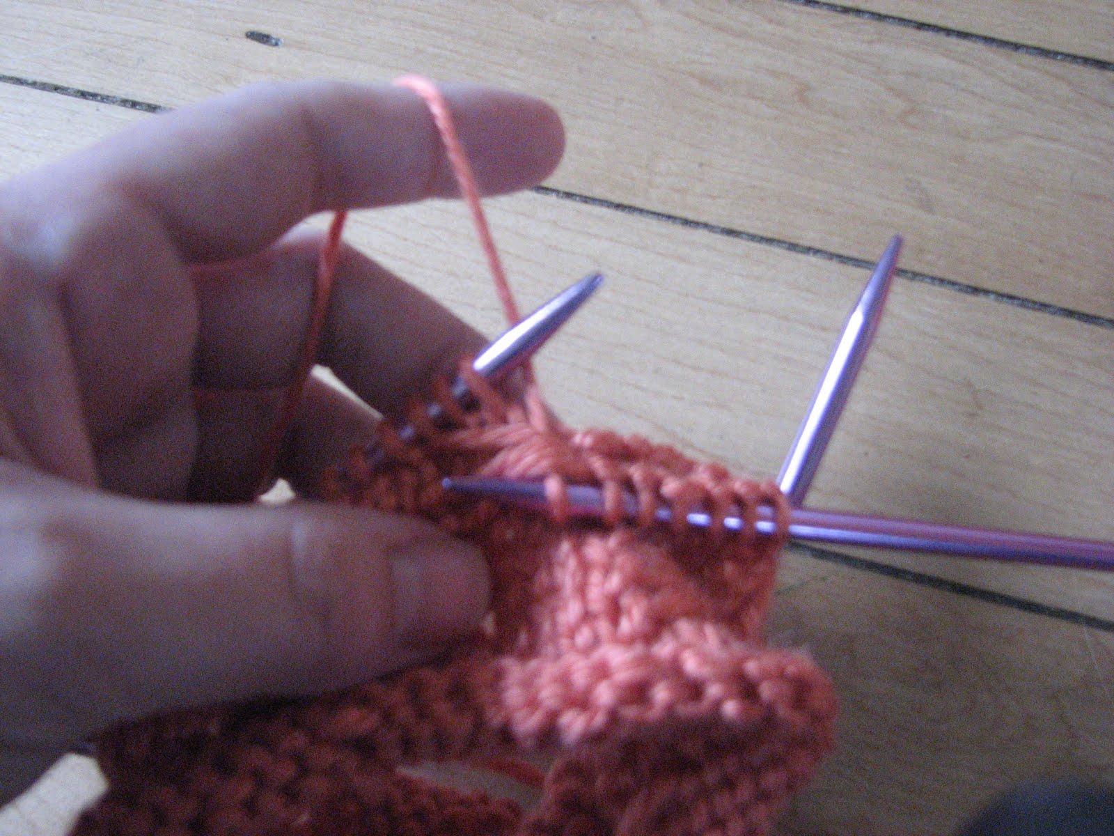 Everyday Handmade How to do the Knit Butterfly Stitch