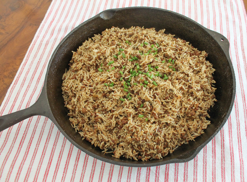 Food Lust People Love Gram’s Cajun Rice Dressing