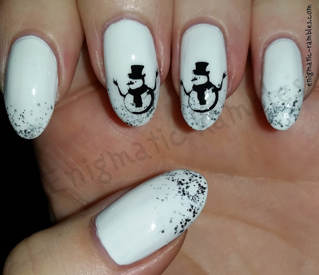 snowman-snowmen-glitter-winter-nails-nail-art