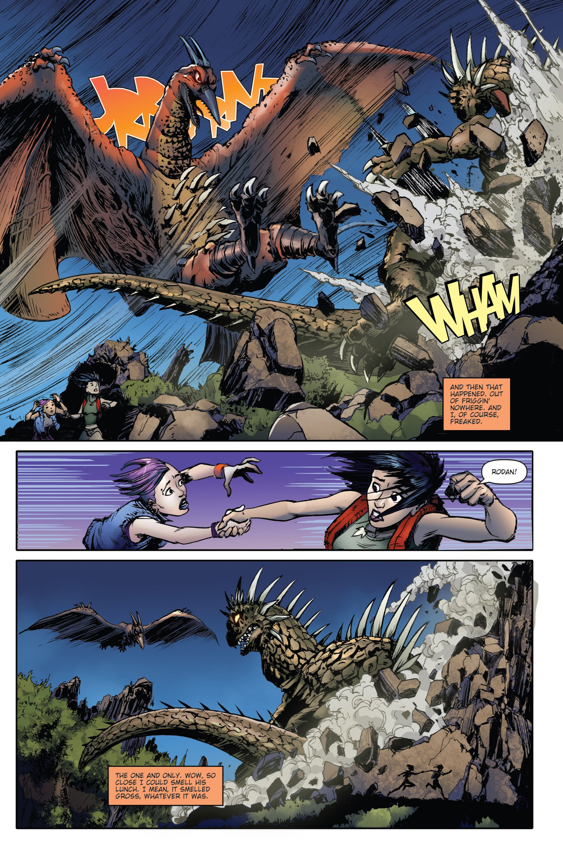 Read online Godzilla: Rulers of Earth comic -  Issue #5 - 6