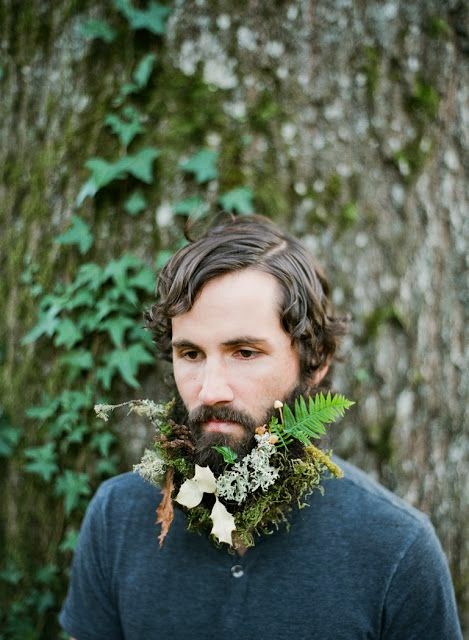 flower beard trend
