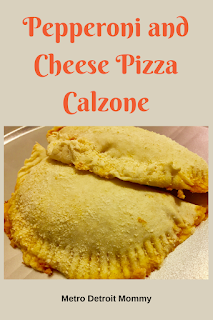 Try this delicious Pepperoni and Cheese Calzone Recipe