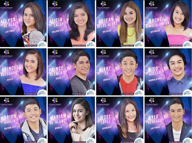 GMA Starstruck VI Top 35 contestants