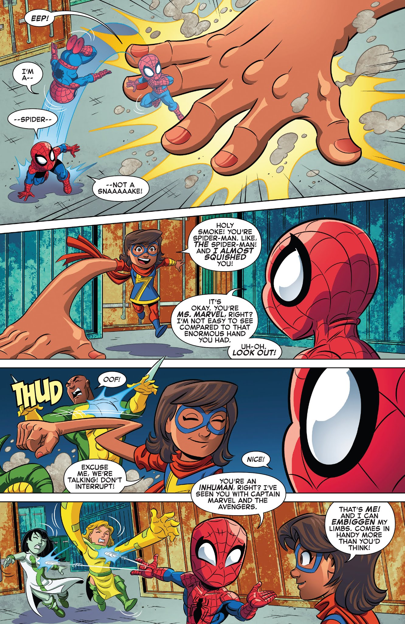 Read online Marvel Super Hero Adventures: Ms. Marvel and the Teleporting Dog comic -  Issue # Full - 9