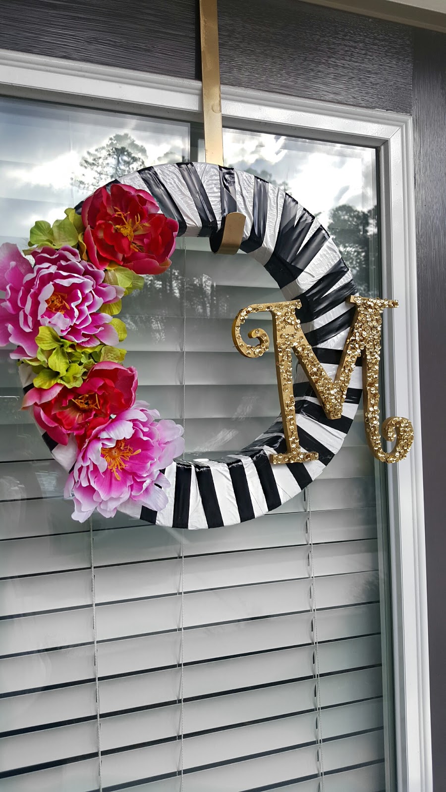 Kate Spade Inspired Wreath All In Good Taste A Load Of Craft