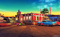 deskscapes desktop wallpapers 1080p retro classic background definition 50s link left save