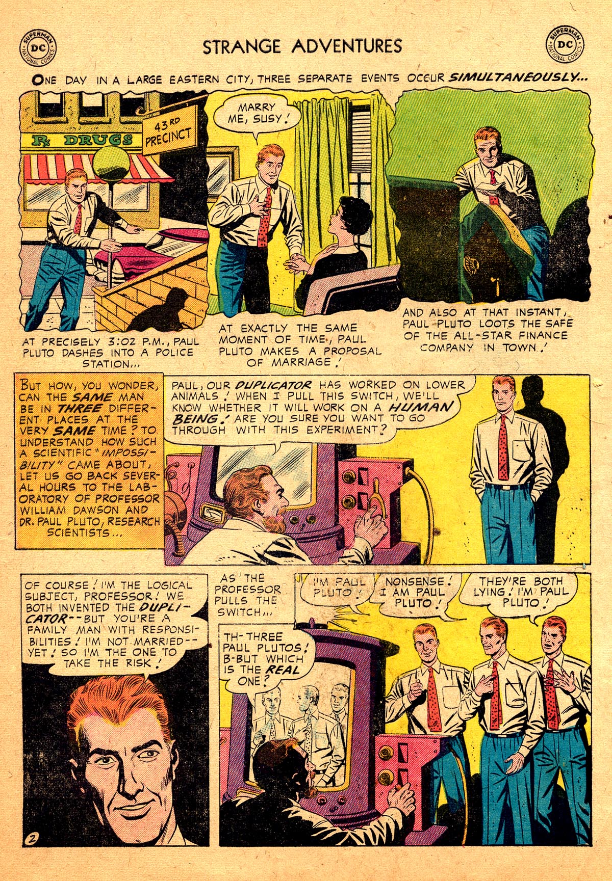 Read online Strange Adventures (1950) comic -  Issue #70 - 4