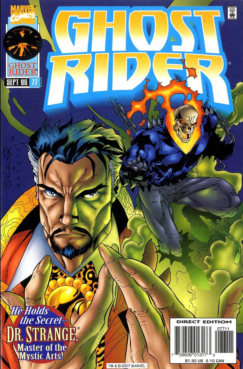 Read online Ghost Rider (1990) comic -  Issue #77 - 1