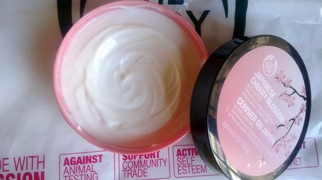 The Body Shop Japanese Cherry Blossom Body Butter Review