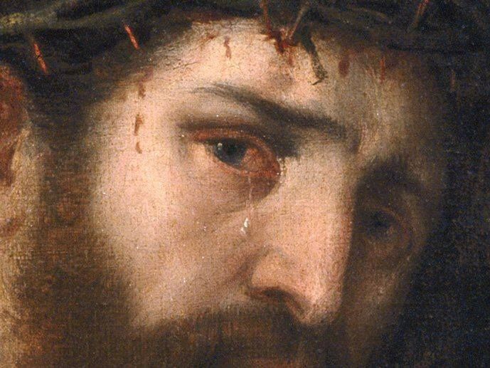 Image Of Jesus Crying