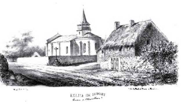 Patrimoine de l'Allier: église de Durdat