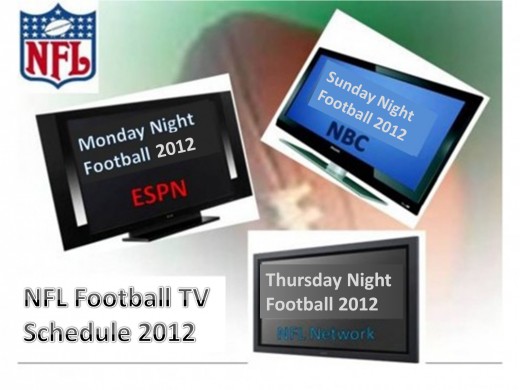 NFL Football TV Schedule | Monday Sunday Thursday Night Football NFL Football TV Schedule | Monday Sunday Thursday Night Football