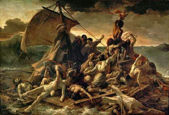 Lukisan Theodore Gericault The Raft of The Medusa