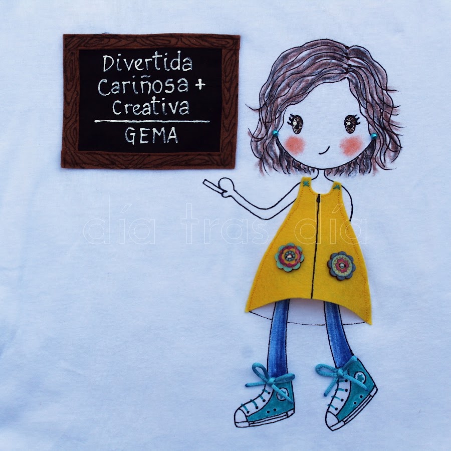 Camiseta profe personalizada