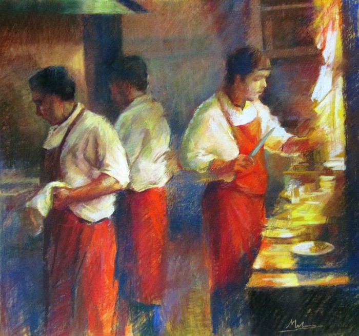 Пастельные картины. Penelope Milner Пастельные картины. Penelope Milner