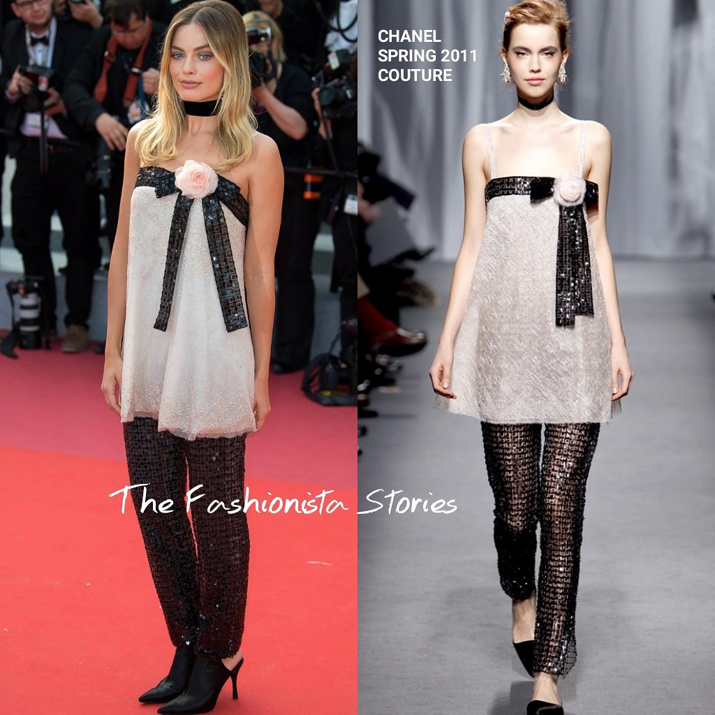 Margot Robbie in Chanel Couture at the 'Once Upon A Time In