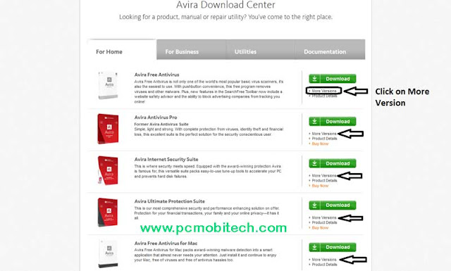 Cara men-download Avira Antivirus 2017 Offline Installer