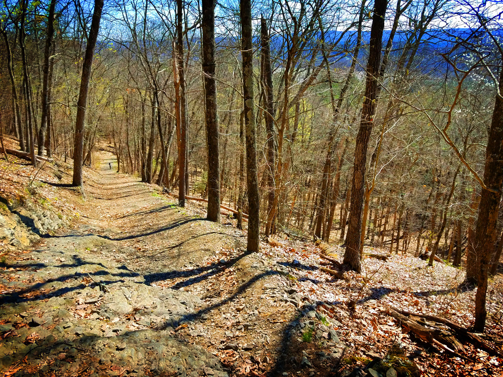 Hiking Trails in NJ and PA Hiking the Milford Knob Trail