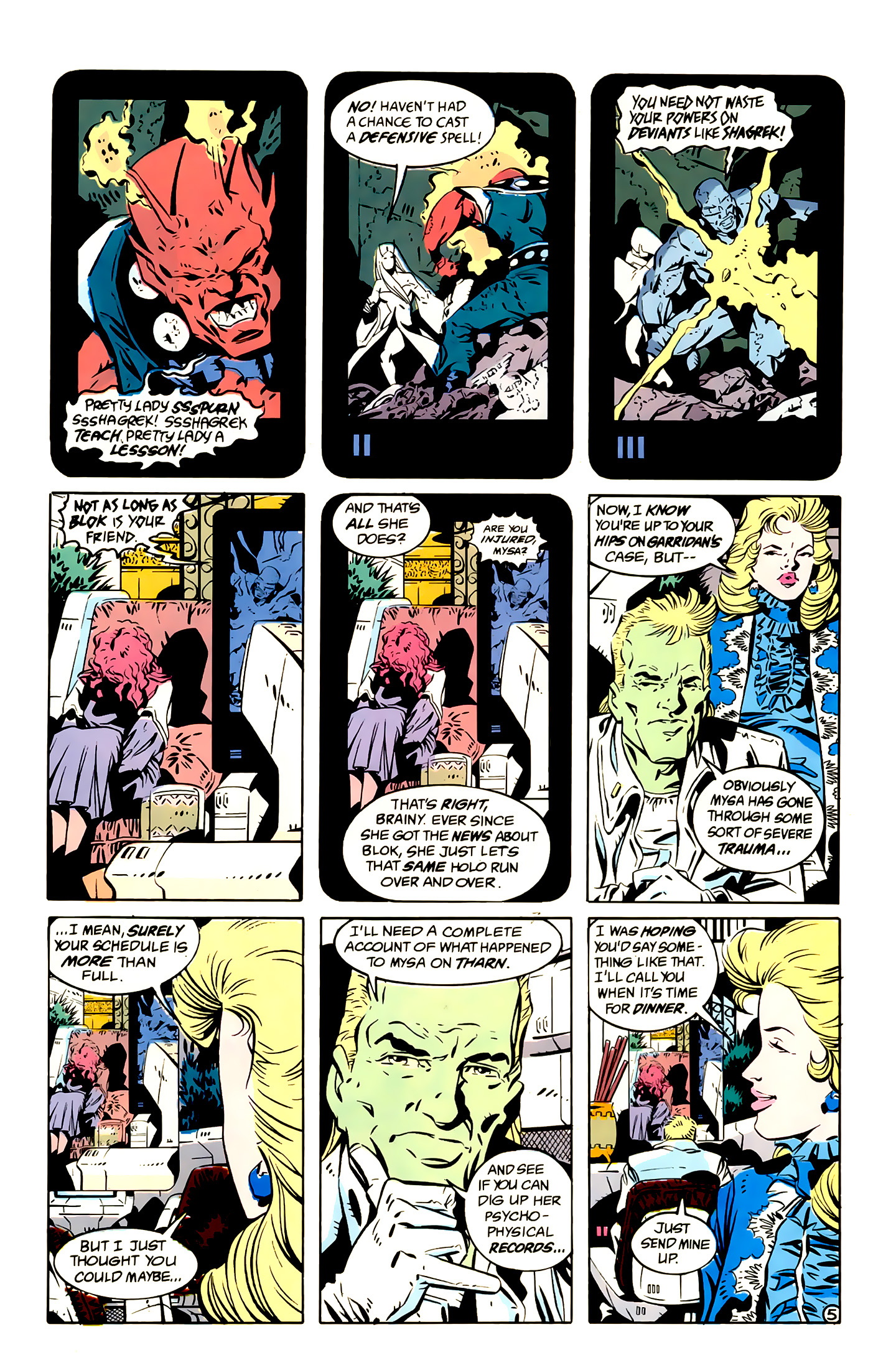 Legion of Super-Heroes (1989) 10 Page 5