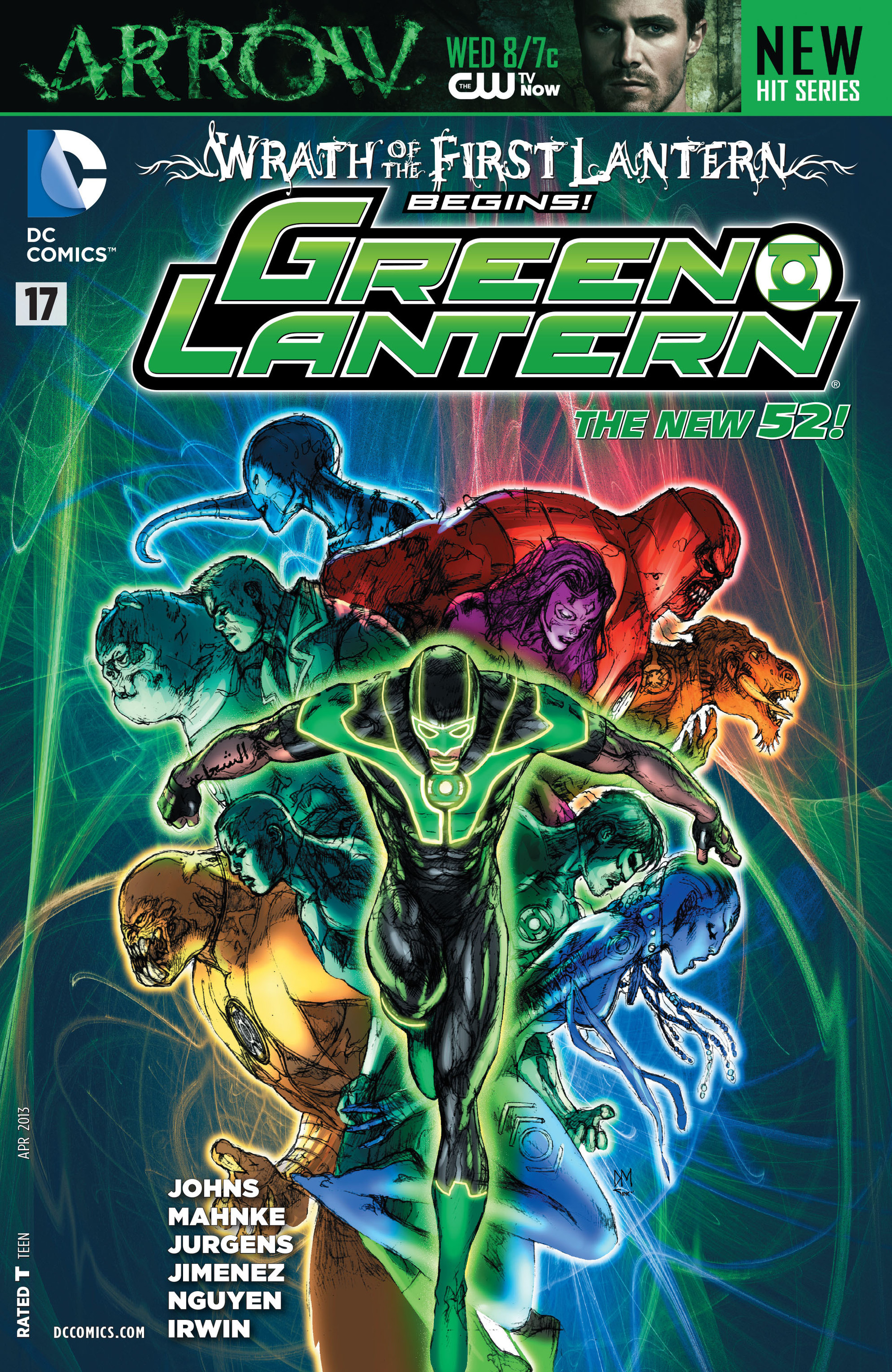 Read online Green Lantern (2011) comic -  Issue #17 - 2