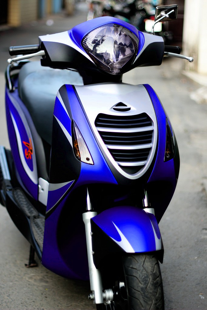 Sơn phối màu xe PS cực đẹp và độc đáo