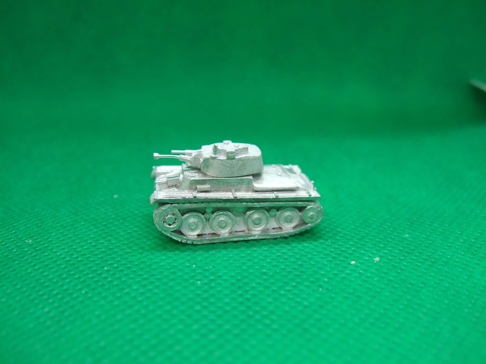 10mm Wargaming: New 10mm Panzer 38(t) Ausf C from Lancer Miniatures