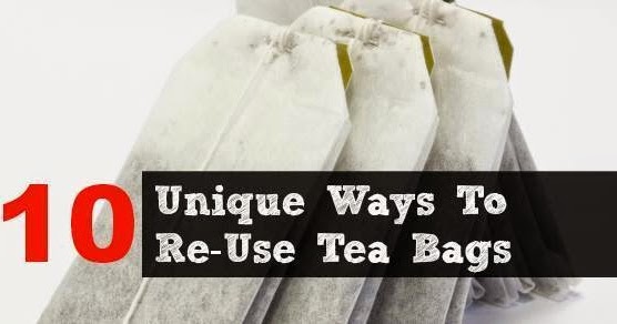 10 Unique Uses For Used Tea Bags - The Idea King
