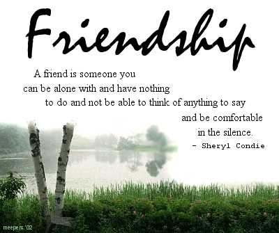 friendship quotes and. Friendship Quotes and Sayings. Friendship is love without his wings!