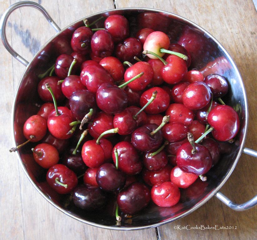 Kat Cooks Bakes Eats A Bowl of Cherries